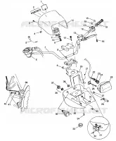 LENKER   SCHEINWERFER POD