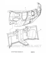 INSTRUMENTENTAFEL, LOWER, RH