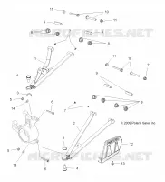 FRONT SUSPENSION A-ARMS