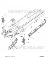 CHASSIS, CLUTCH GUARD AND FOOTRESTS