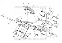 FRONT Drehmomentarm XLT 0950756, XLT SKS 0950556,  XLT SKS EURO E9505 (4928842884C001)