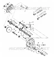 GETRIEBEGEHÄUSE ASSEMBLY Sportsman 4x4 W948040 (4926842684C007)