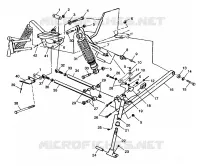 FRONT SUSPENSION 600 XC 0981758 (4944194419B001)