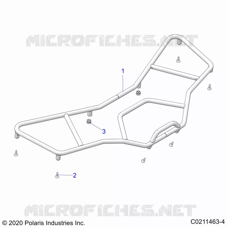 FRONT RACK, UTILITY