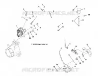 MASTER CYLINDER, REAR/FOOT PEDAL