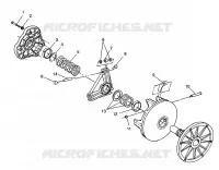 Antriebskupplung SPORT 0980443 and SPORT TOURING 0980243 (4942054205C001)