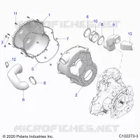 BODY, CLUTCH COVER