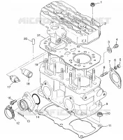ZYLINDER 500 0972764, EUROPEAN 500 E972764, 500 SKS 0972564, EUROPEAN 500 S (4938393839D001)