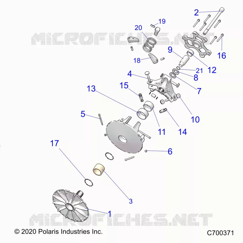ANTRIEB, PRIMARY CLUTCH