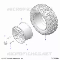 RADS, REAR TIRE