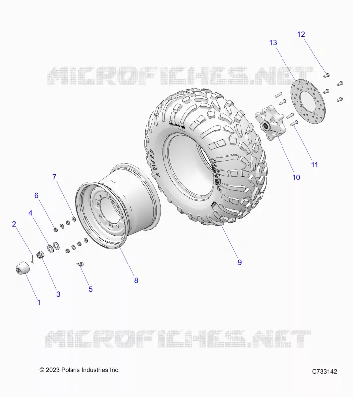 RADS, REAR, STEEL