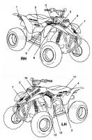 DECALS TRAIL BLAZER W98BA25C (4945464546A011)