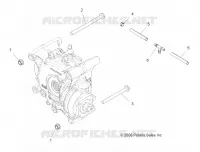 ANTRIEB, GETRIEBEGEHÄUSE MOUNTING, REAR