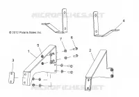 RAHMEN, OPTIONEN, BUMPER, BRACKET, REAR