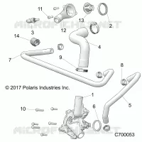 MOTOR, WATERPUMP AND BYPASS