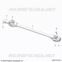 ANTRIEB, FRONT PROP SHAFT