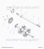 DRIVE TRAIN, JACKSHAFT AND ANTRIEBSWELLE