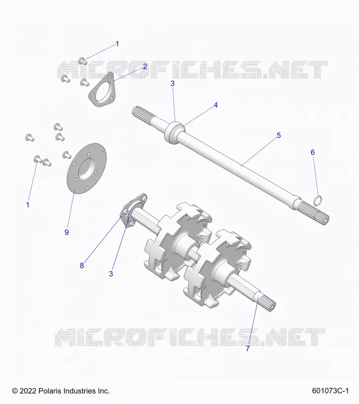DRIVE TRAIN, JACKSHAFT AND ANTRIEBSWELLE