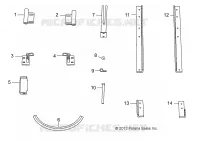 OPTIONEN, 2 PASS HARD DOOR REPLACEMENT HARDWARE