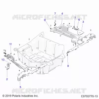 KAROSSERIE HINTEN RACK, MOUNTING