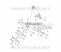 FRONT Drehmomentarm