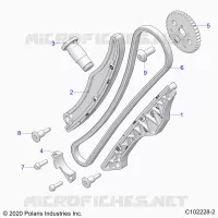 CAM CHAIN AND SPROCKET
