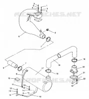 ABGASSYSTEM SL 650 B944058 (4926992699014A)