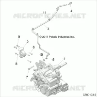 DRIVE TRAIN, MAIN GEARCASE MOUNTING
