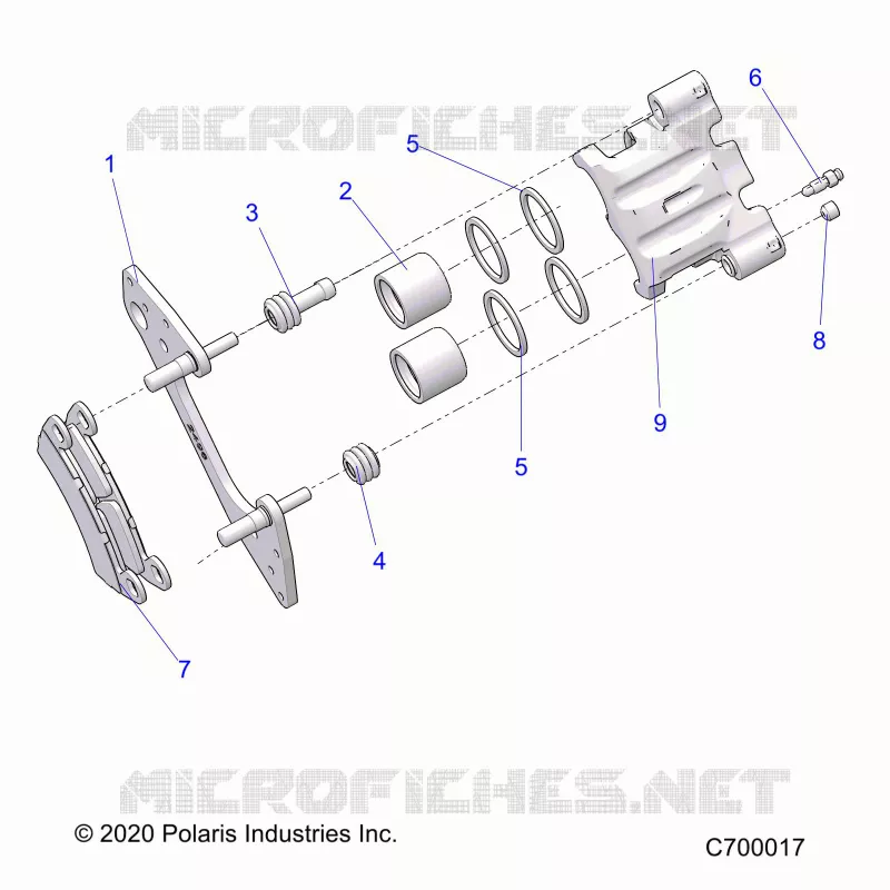 VORDERBREMSE CALIPER