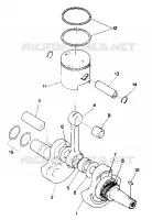 KURBELWELLE AND PISTON ASSEMBLY (4913521352039A)