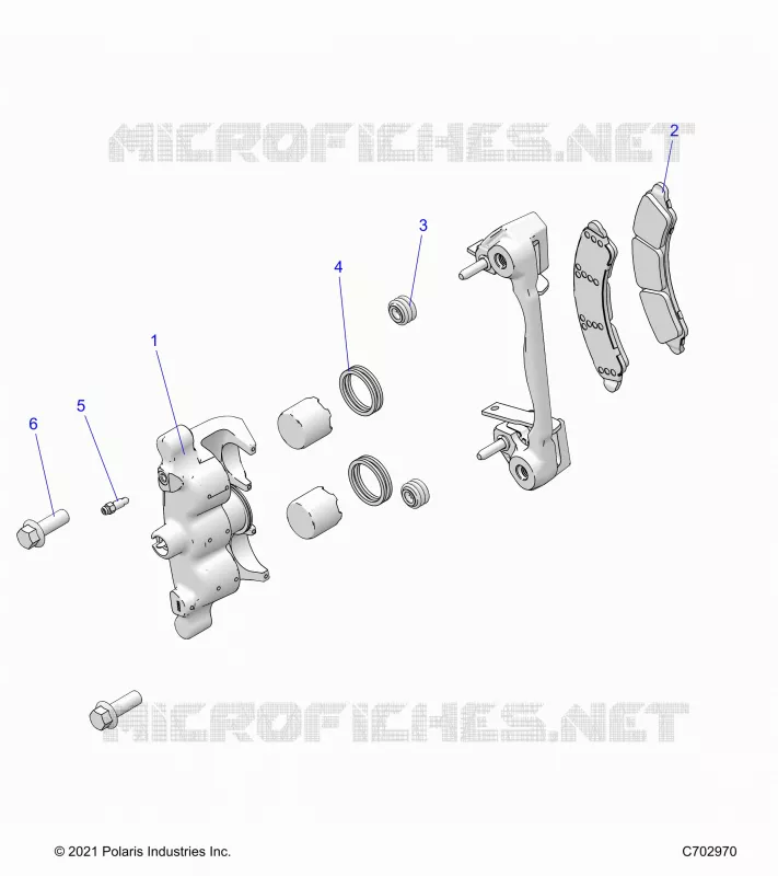 BRAKES, BREMSZANGE VORNE