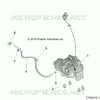 ANTRIEB, FRONT GEARCASE MOUNTING