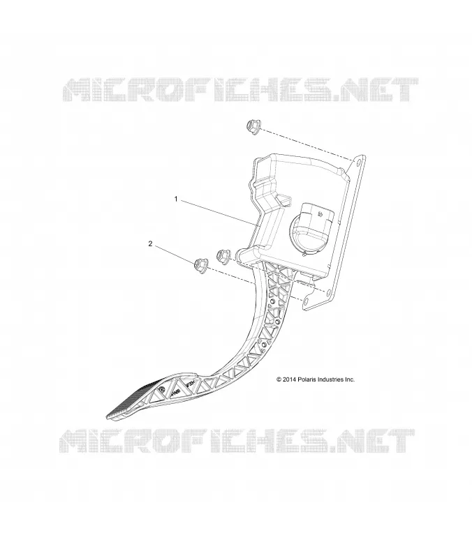 ELEKTRIC, THROTTLE PEDAL