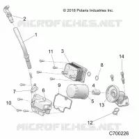 ENGINE, DIPSTICK &amp; OIL FILTER