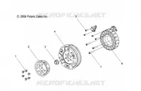 MOTOR, STATOR/SCHWUNGRAD