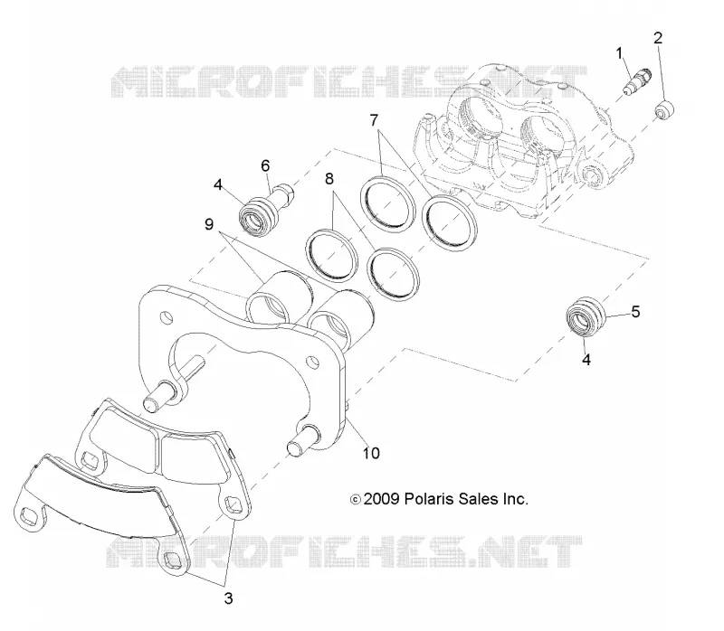 HINTERBREMSE CALIPER