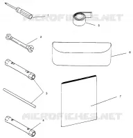 TOOL KIT 440 XCR SP 0961760 (4931583158D002)