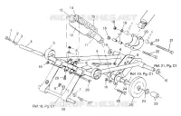 FRONT Drehmomentarm (500/RMK) 500 0972764, EUROPEAN 500 E972764 and 500 RMK 09 (4938393839C004)
