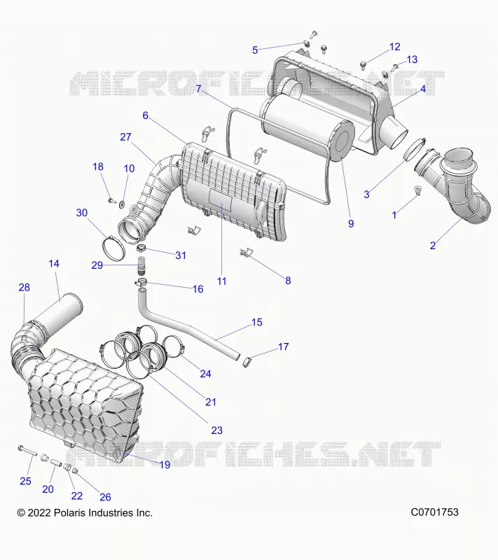 ENGINE, LUFTEINLASS SYSTEM