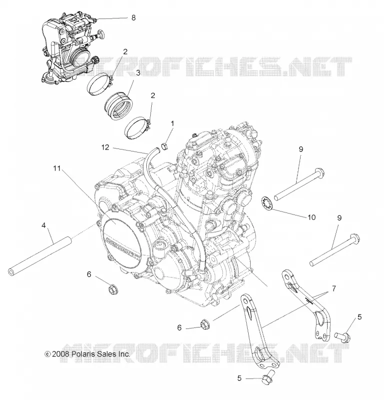 MOTOR, MOUNTING