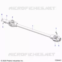 ANTRIEB, FRONT PROP SHAFT