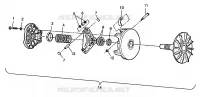 Antriebskupplung Magnum 2X4 W98AA42A (4945524552B011)