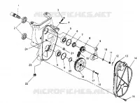Kettenkasten ASSEMBLY XLT 0950756, XLT SKS 0950556,  XLT SKS EURO E950556   XL (4928842884B010)