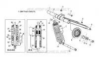 HINTER Drehmomentarm (M-10)