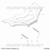 FRONT STORAGE BOX COVER