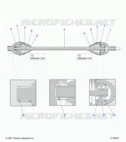 ANTRIEB, HALF SHAFT, FRONT