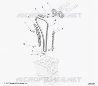 CAM CHAIN AND SPROCKET