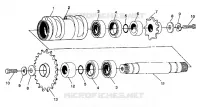 CENTER TIGHTENER ASSEMBLY 4X4 350L S938139 (4924342434022A)