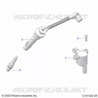 ELEKTRIC, IGNITION COIL, WIRE AND SPARK PLUG