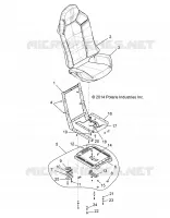 SITZ ASM. AND SLIDER